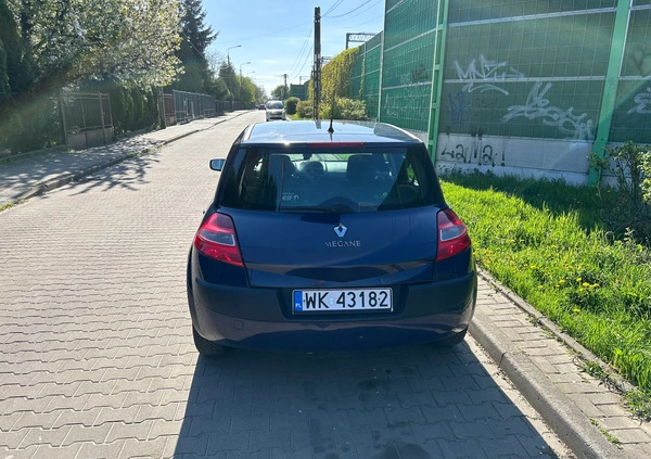 Renault Megane cena 4900 przebieg: 338500, rok produkcji 2008 z Warszawa małe 211